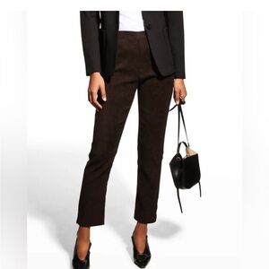 Kobi Halperin Lori Pant - Large Sophisticated Chocolate Brown Ankle-Length Pants